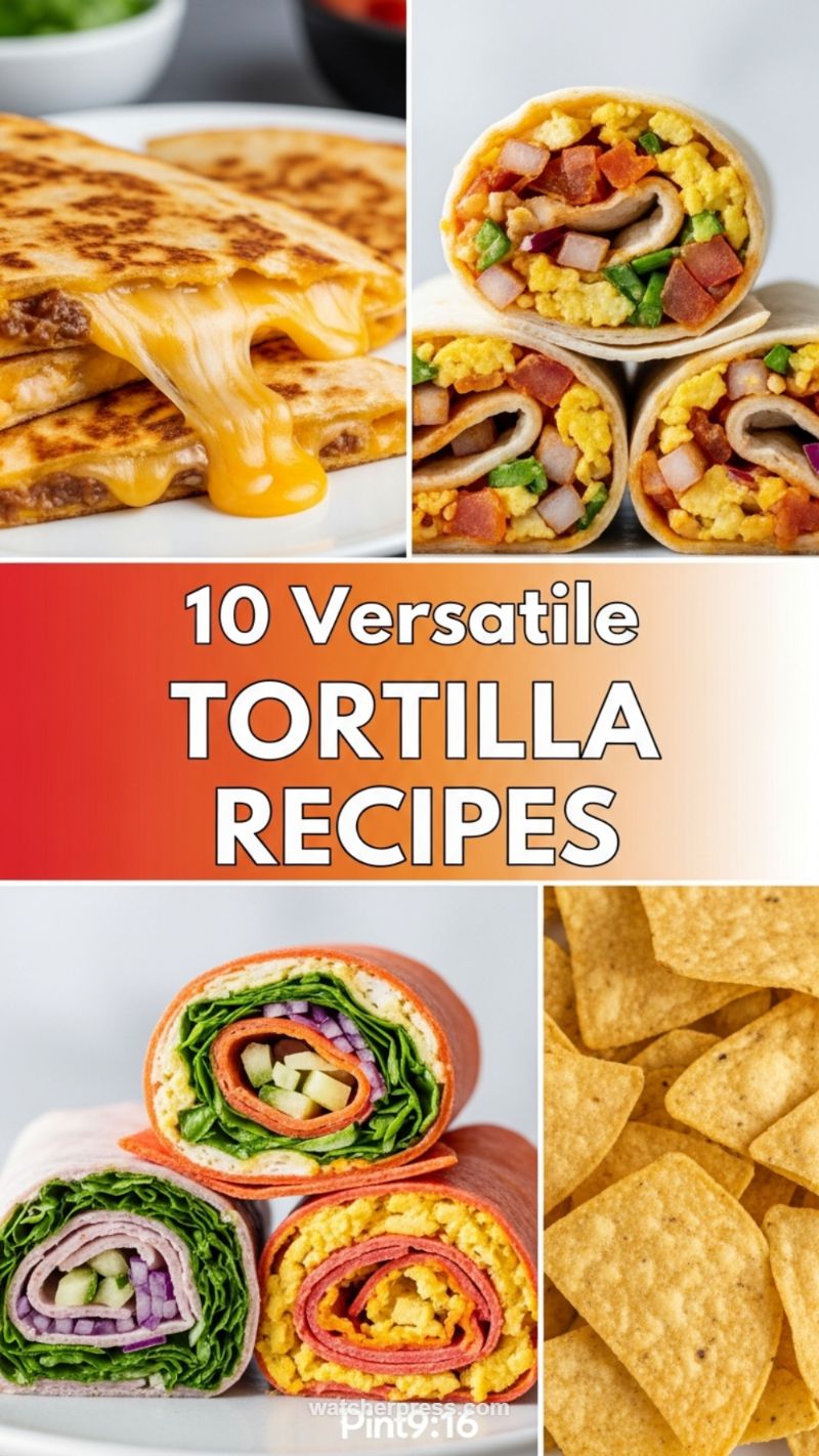 10 Versatile Tortilla Recipes (The Quick Meal Canvas)