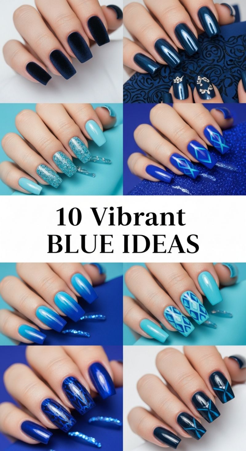 10 Vibrant BLUE IDEAS