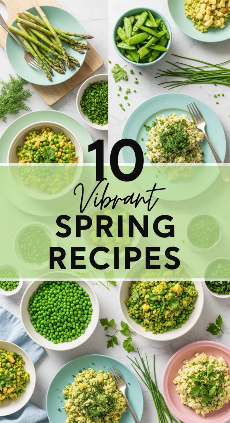 10 Vibrant SPRING RECIPES