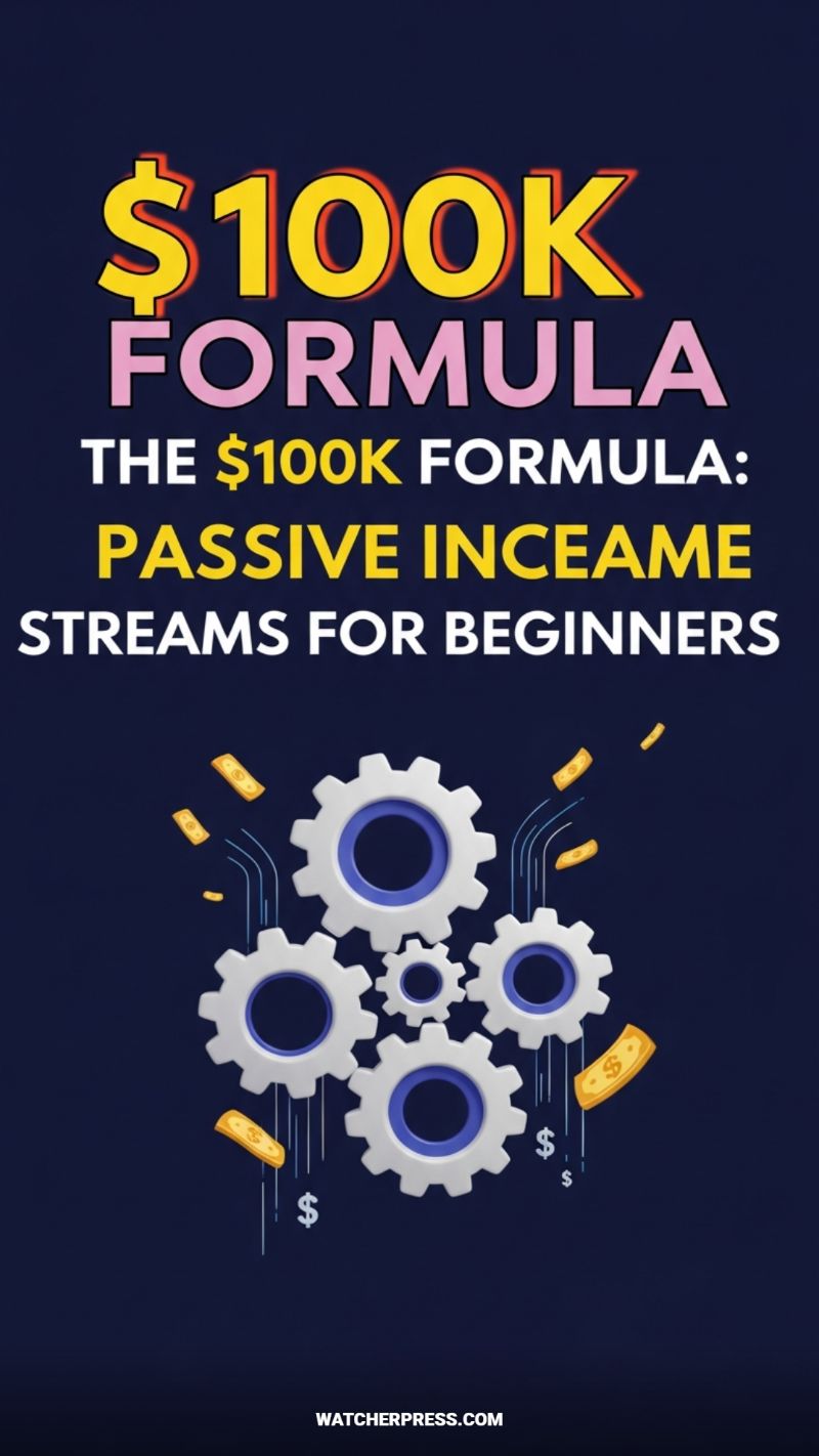 $100K Formula: Passive Income Streams for Beginners