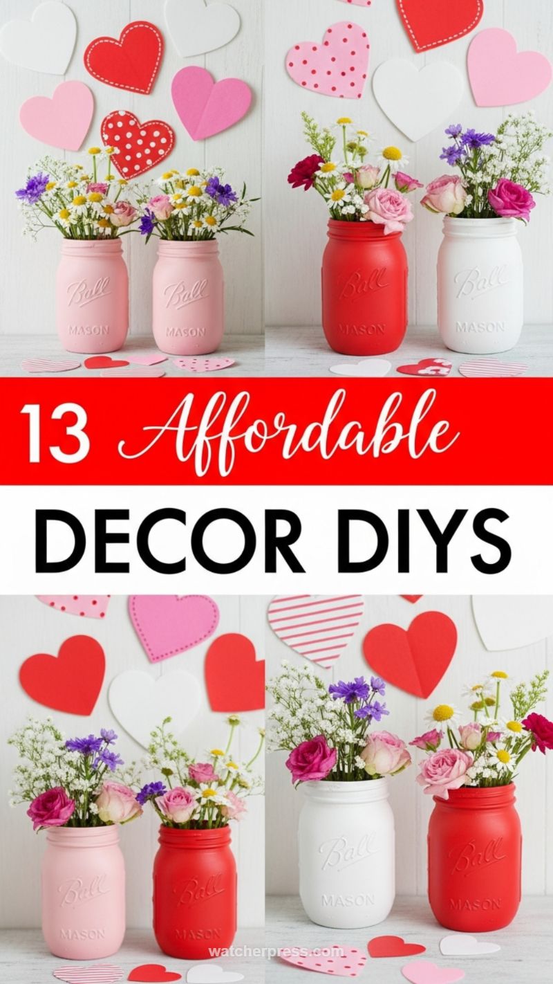 11. Affordable Mason Jar Decor DIYs (Image 11)