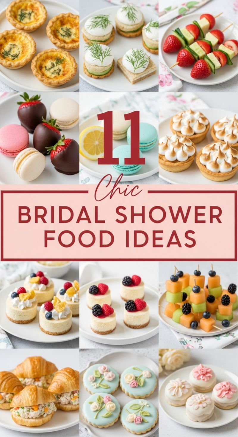 11 Chic Bridal Shower Food Ideas (Macro-Friendly Reboot)