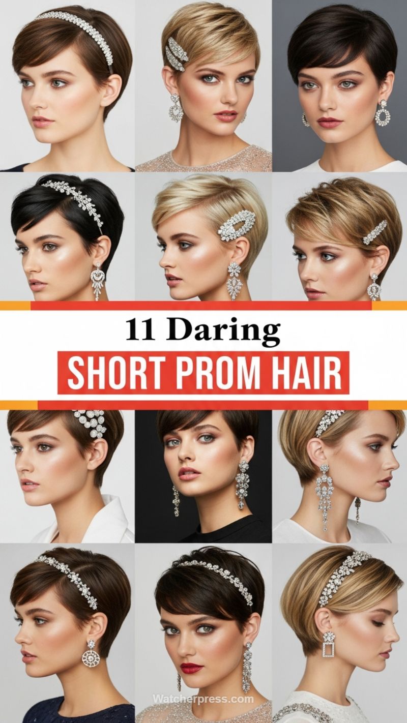 11 Daring Short Prom Hair