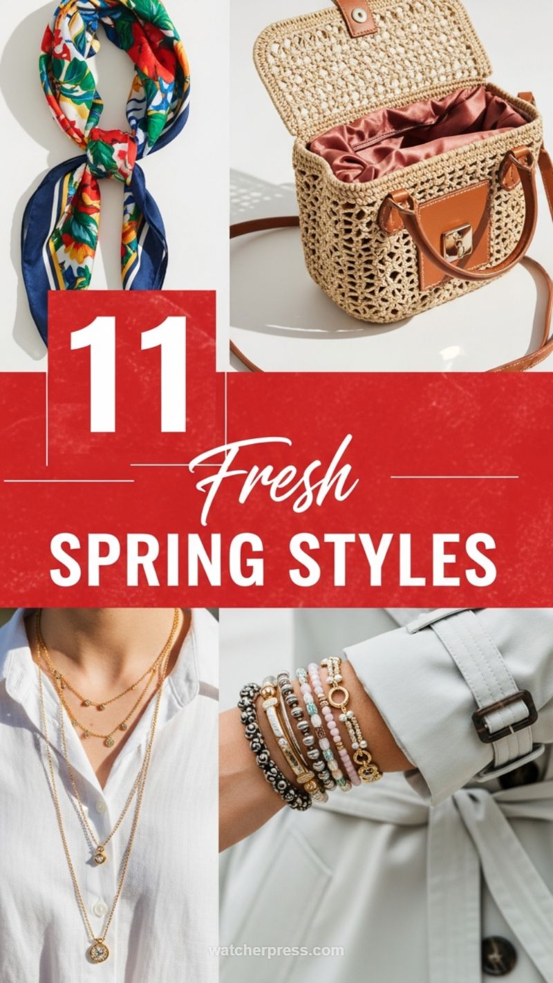 8 Crucial Spring Trends and 6 Hot Summer Styles: The Ultimate Guide to Your Seasonal Wardrobe Upgrade 11 Fresh Spring Styles Through Key Accessories