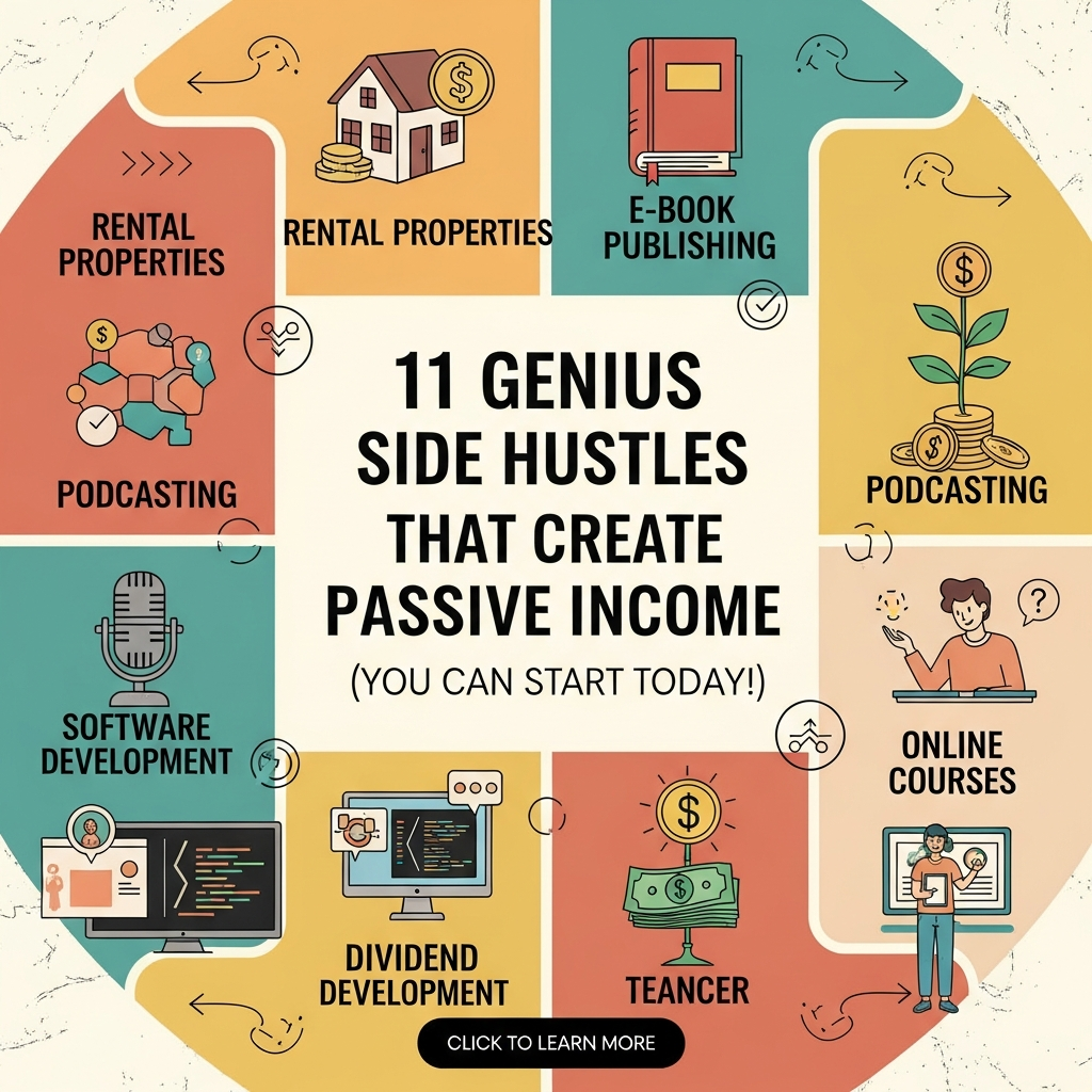 11 Genius Side Hustles That Create Passive Income (You Can Start Today!)
