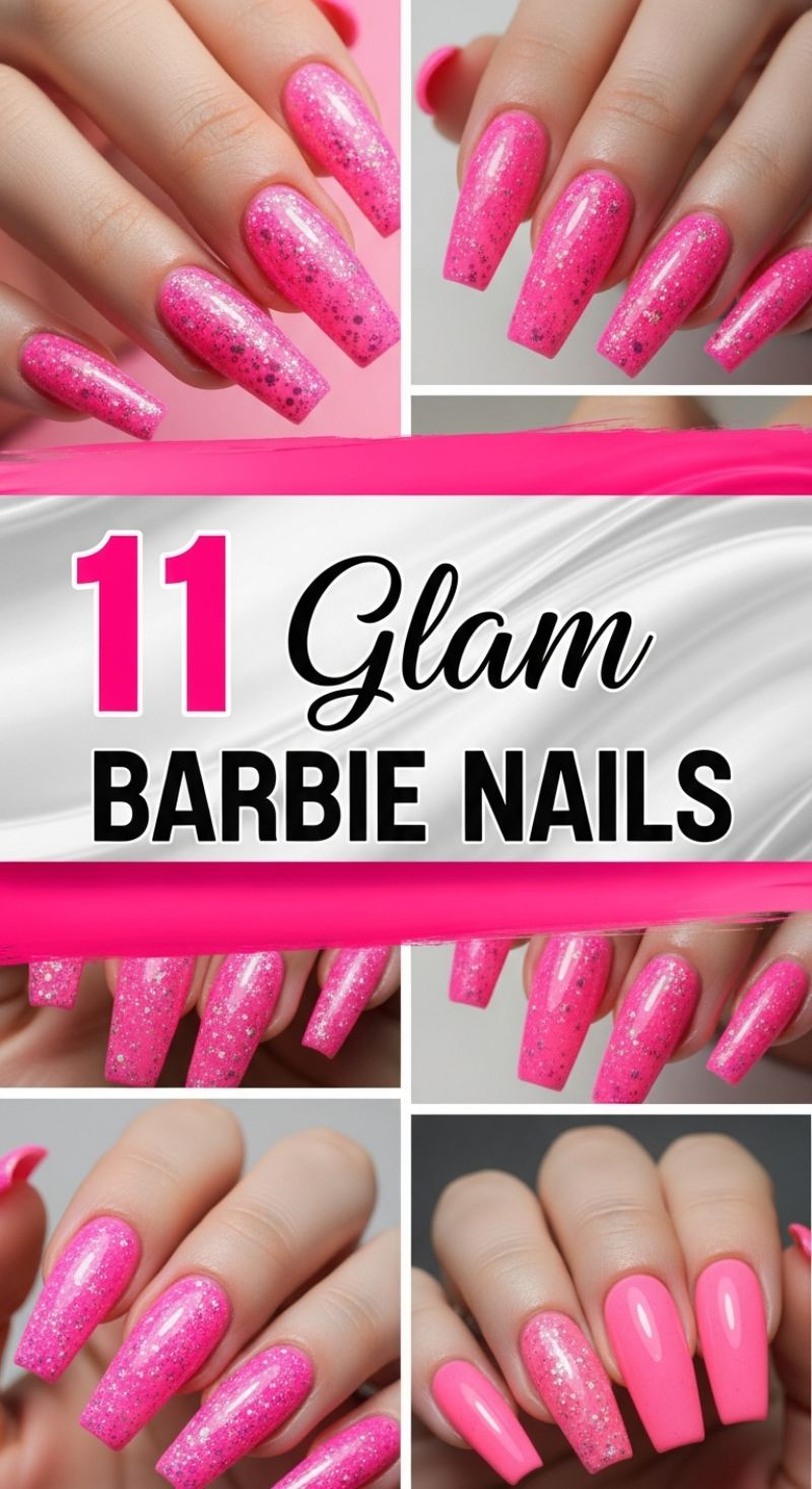 11 Glam BARBIE NAILS