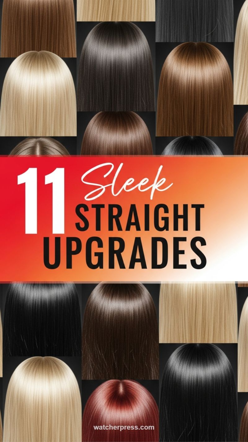 11 Sleek Straight Upgrades: Color Focus