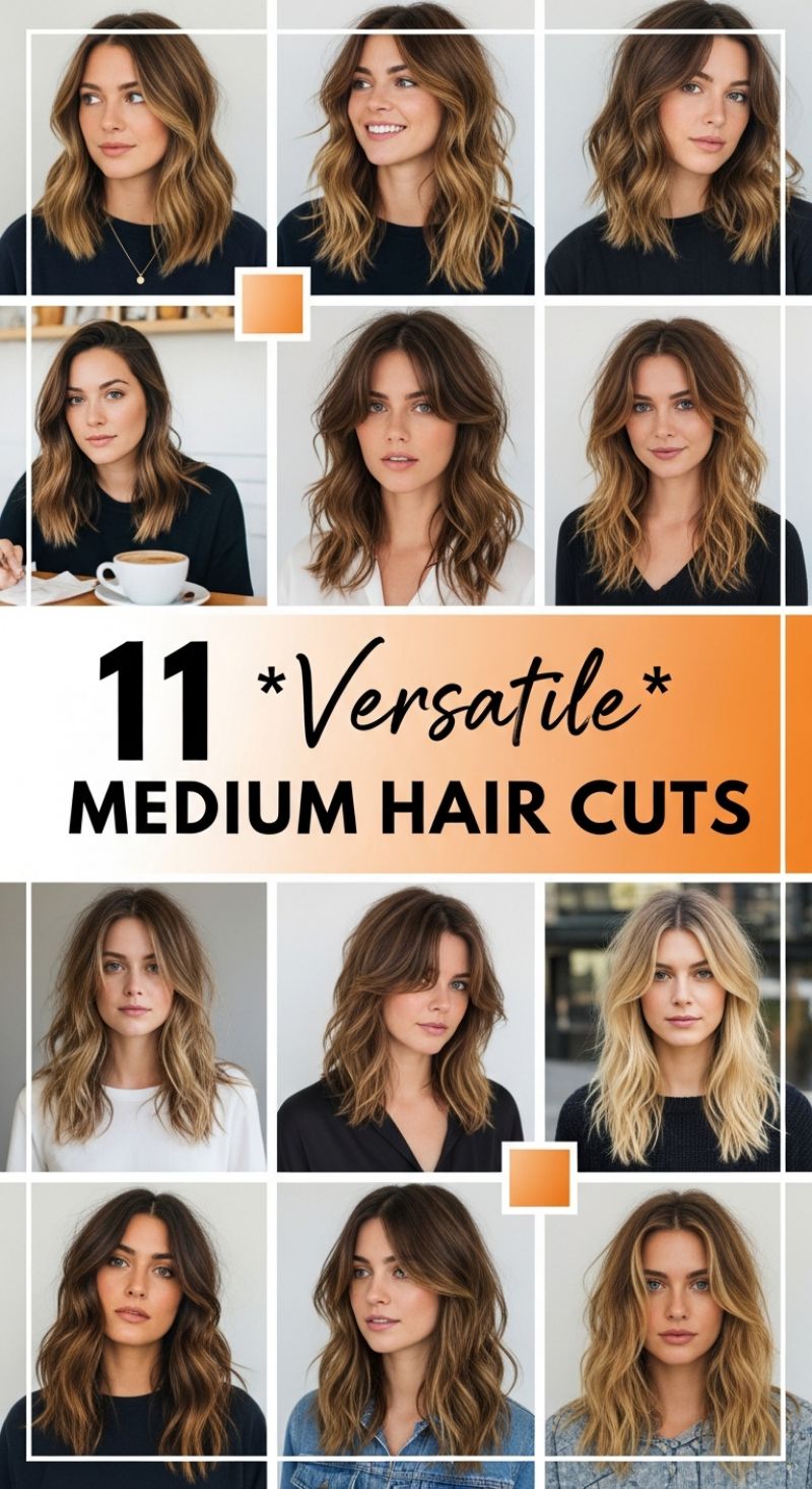 11 Versatile Medium Hair Cuts