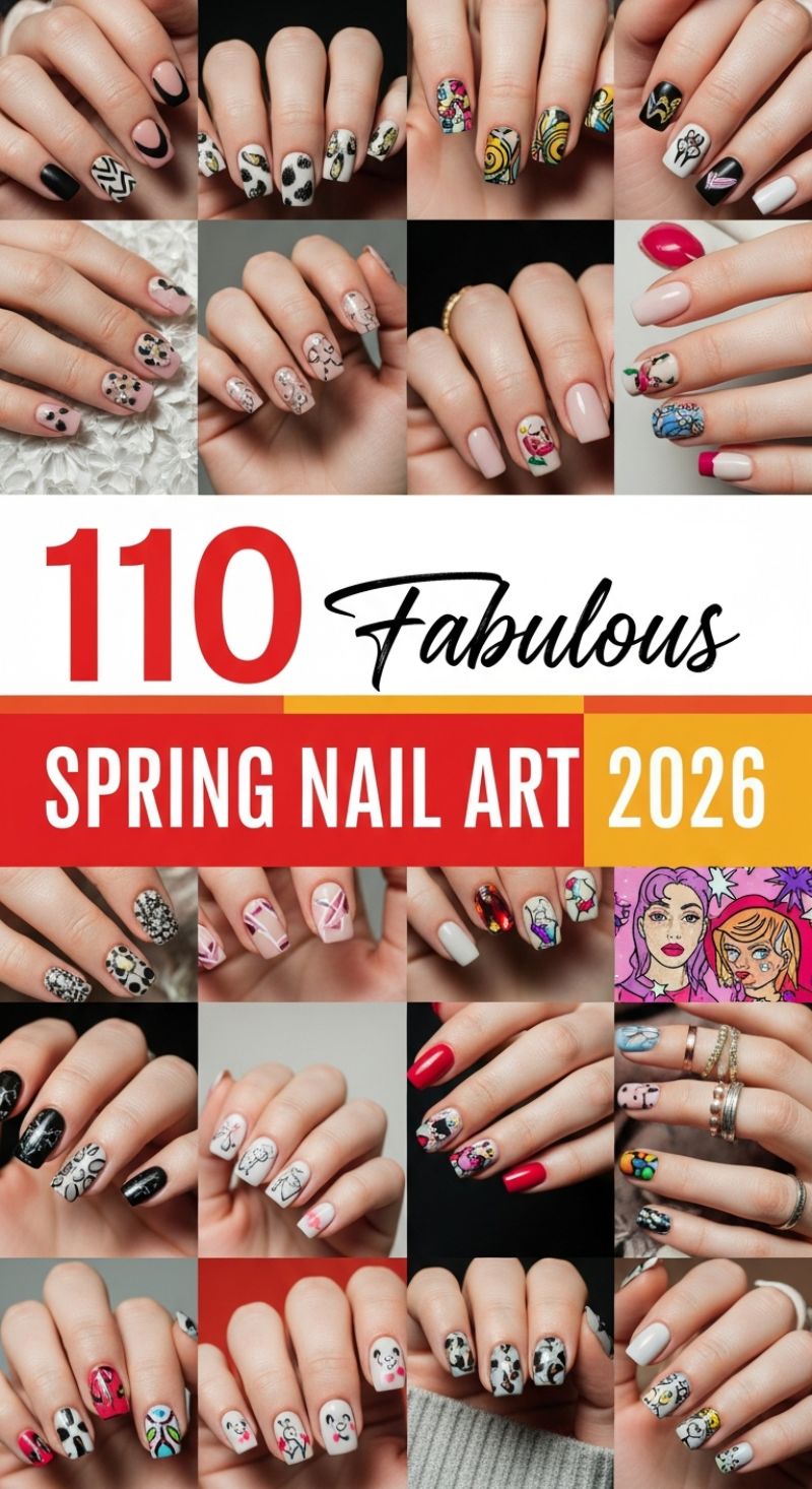 110 Fabulous Spring Nail Art 2026: Designs to Inspire Your Manicure