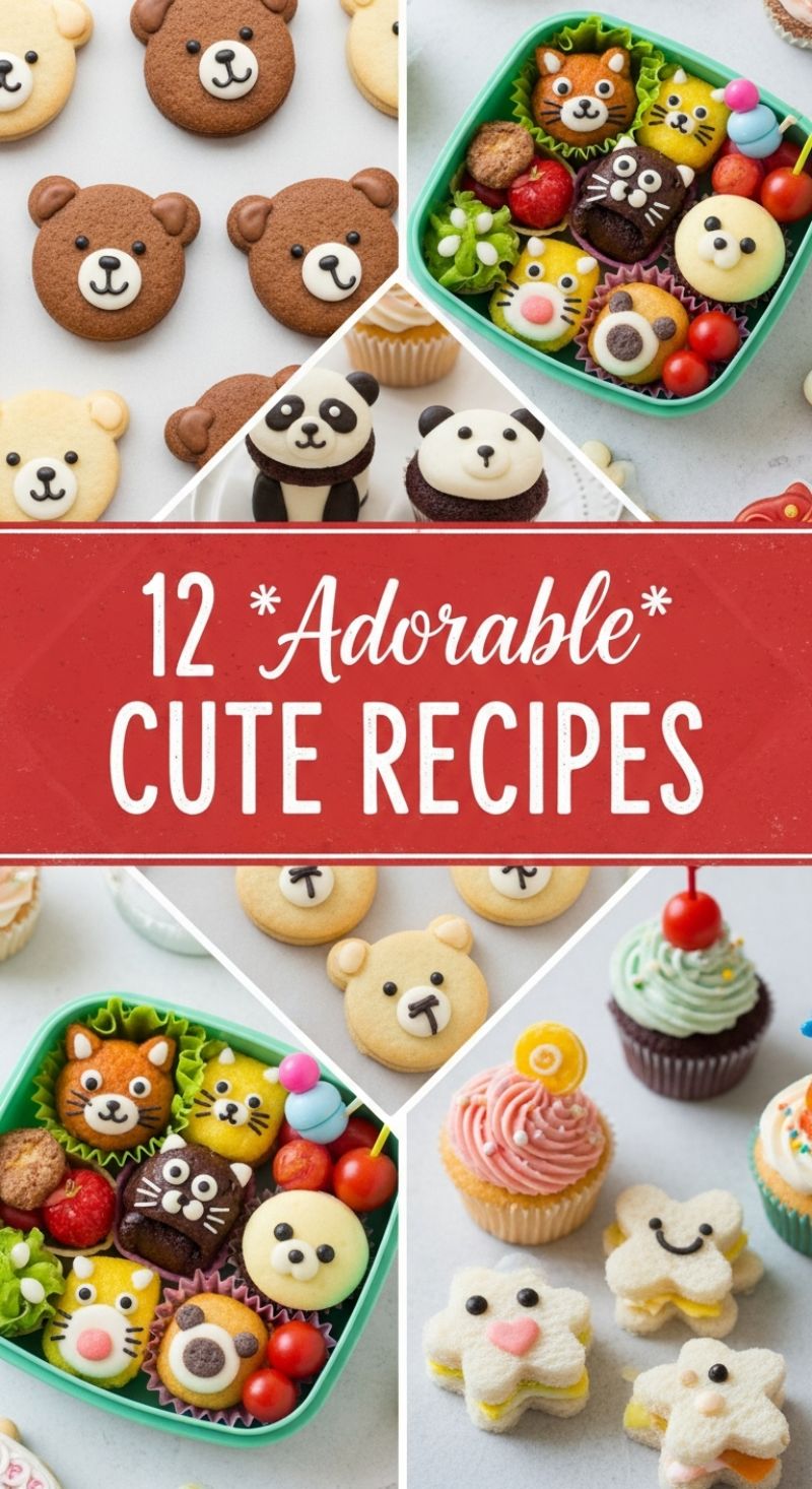 12 *Adorable* CUTE RECIPES