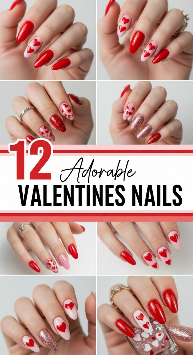 12 Adorable Valentine's Nails