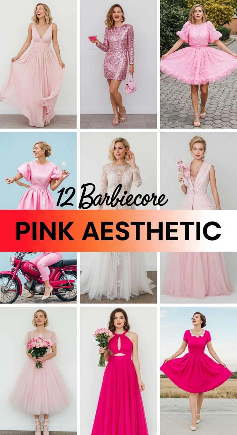 12 Barbiecore Pink Aesthetic