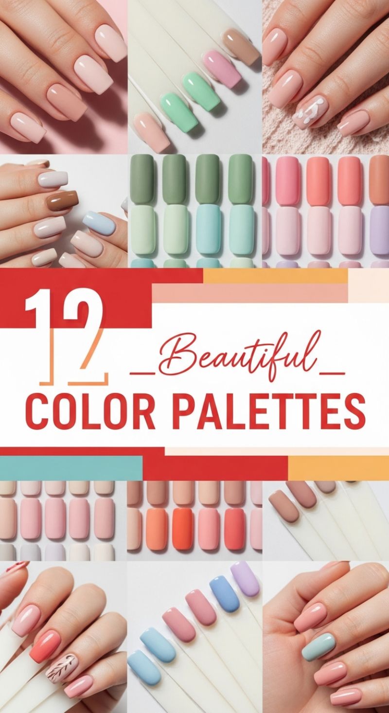 12 Beautiful Color Palettes