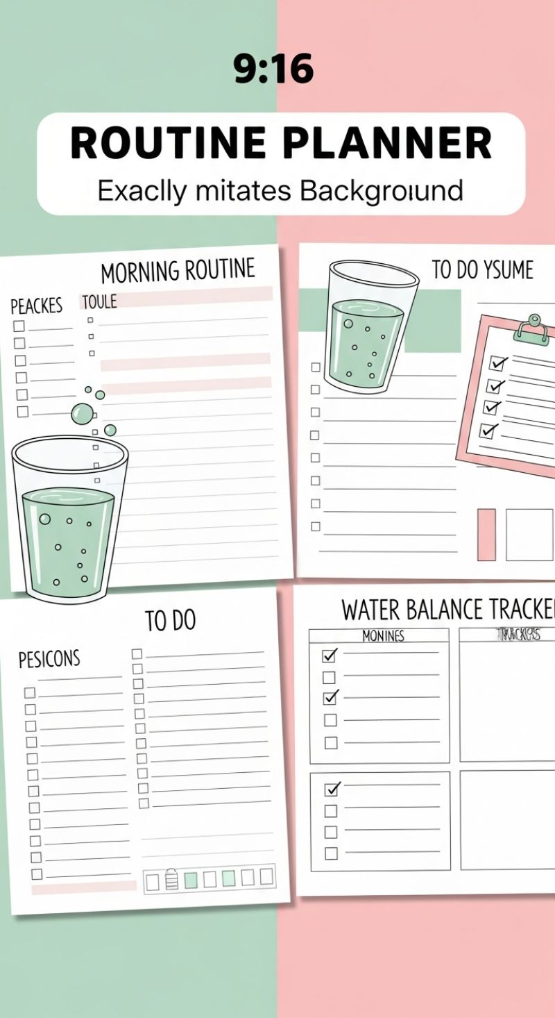 12. Build Healthy Habits with a Routine Planner