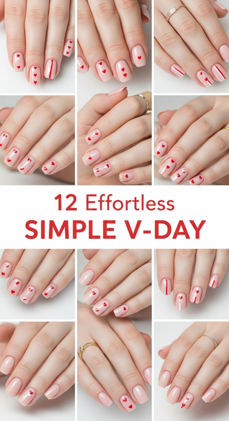 12 Effortless Simple V-Day Designs