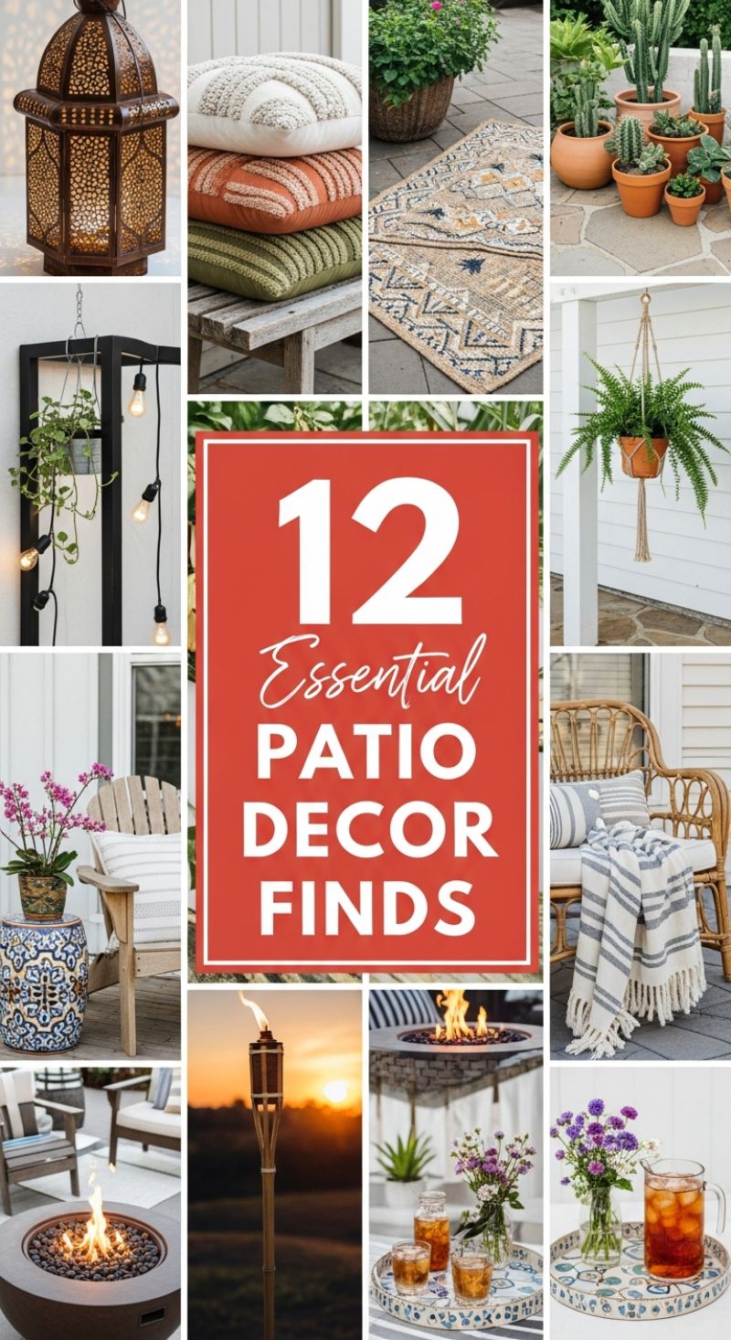 12 Essential Patio Decor Finds
