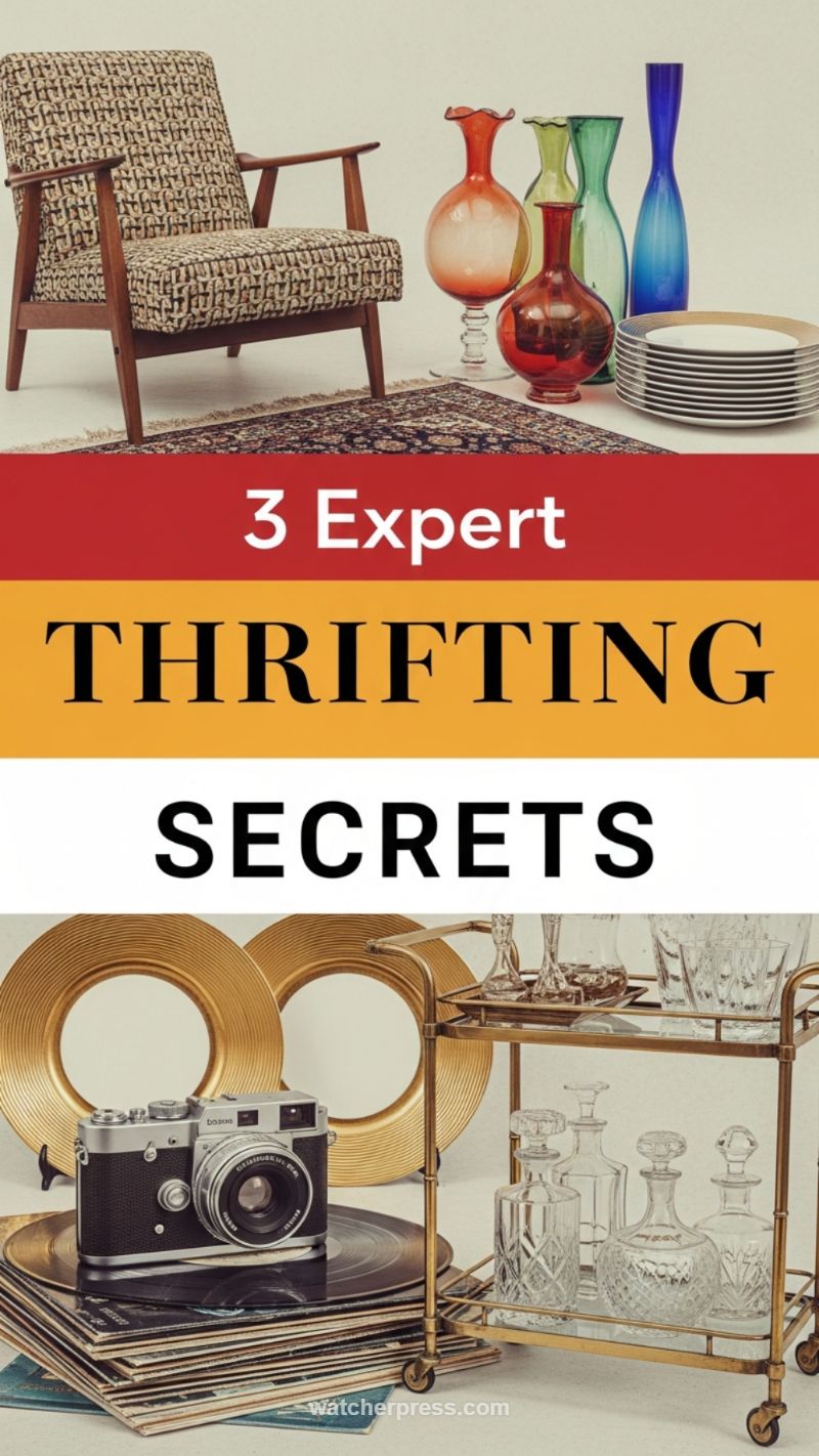 12. Expert Thrifting for Vintage Glamour