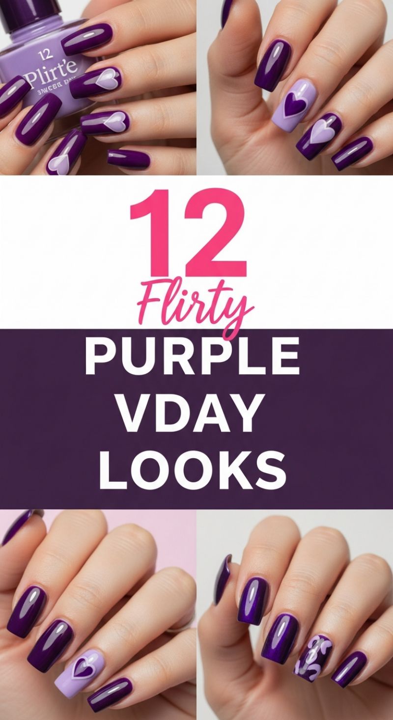 12 Flirty Purple V-Day Looks