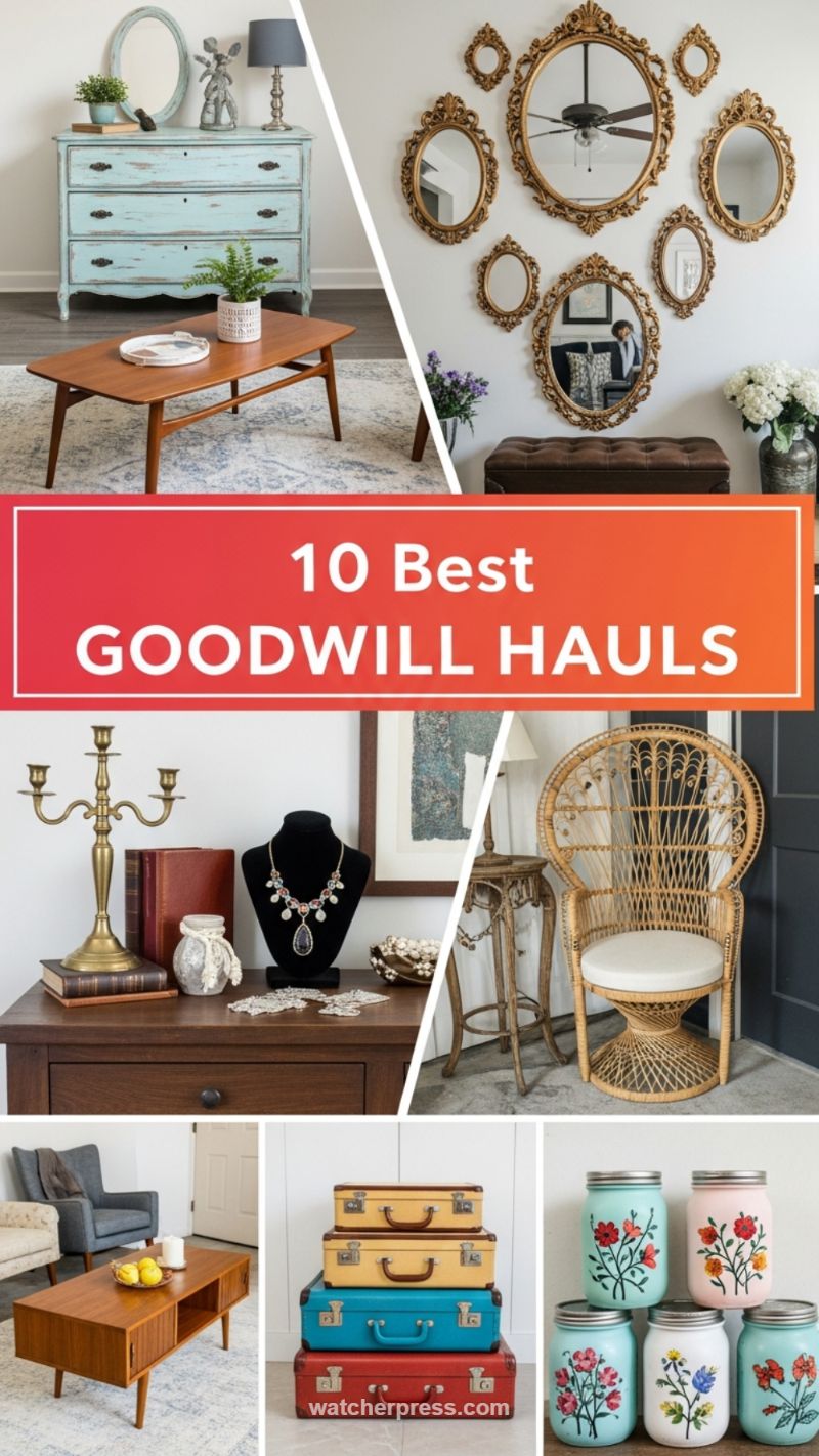12. Found Furniture & DIY Updates (Best Goodwill Hauls)