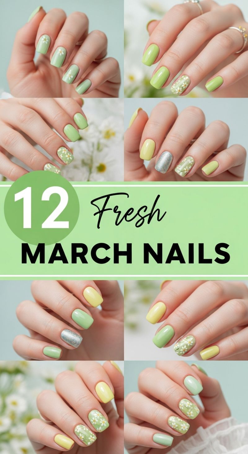 12 Fresh MARCH NAILS