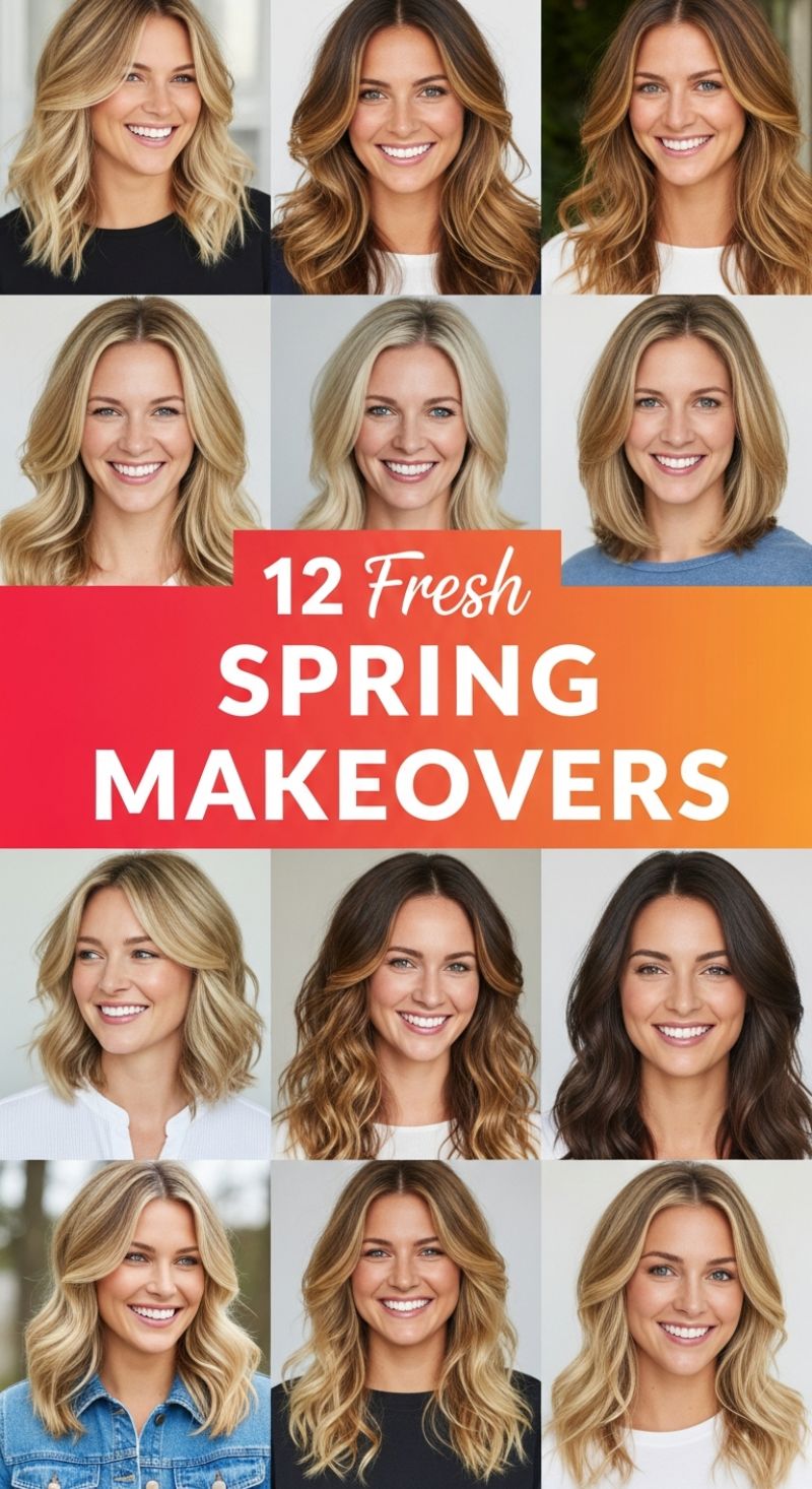 12 Fresh SPRING MAKEOVERS