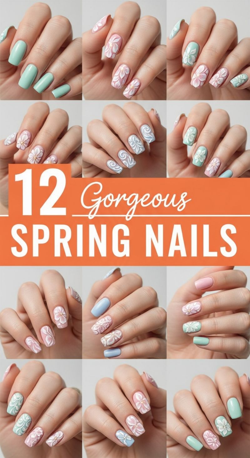 12 Gorgeous Spring Nails