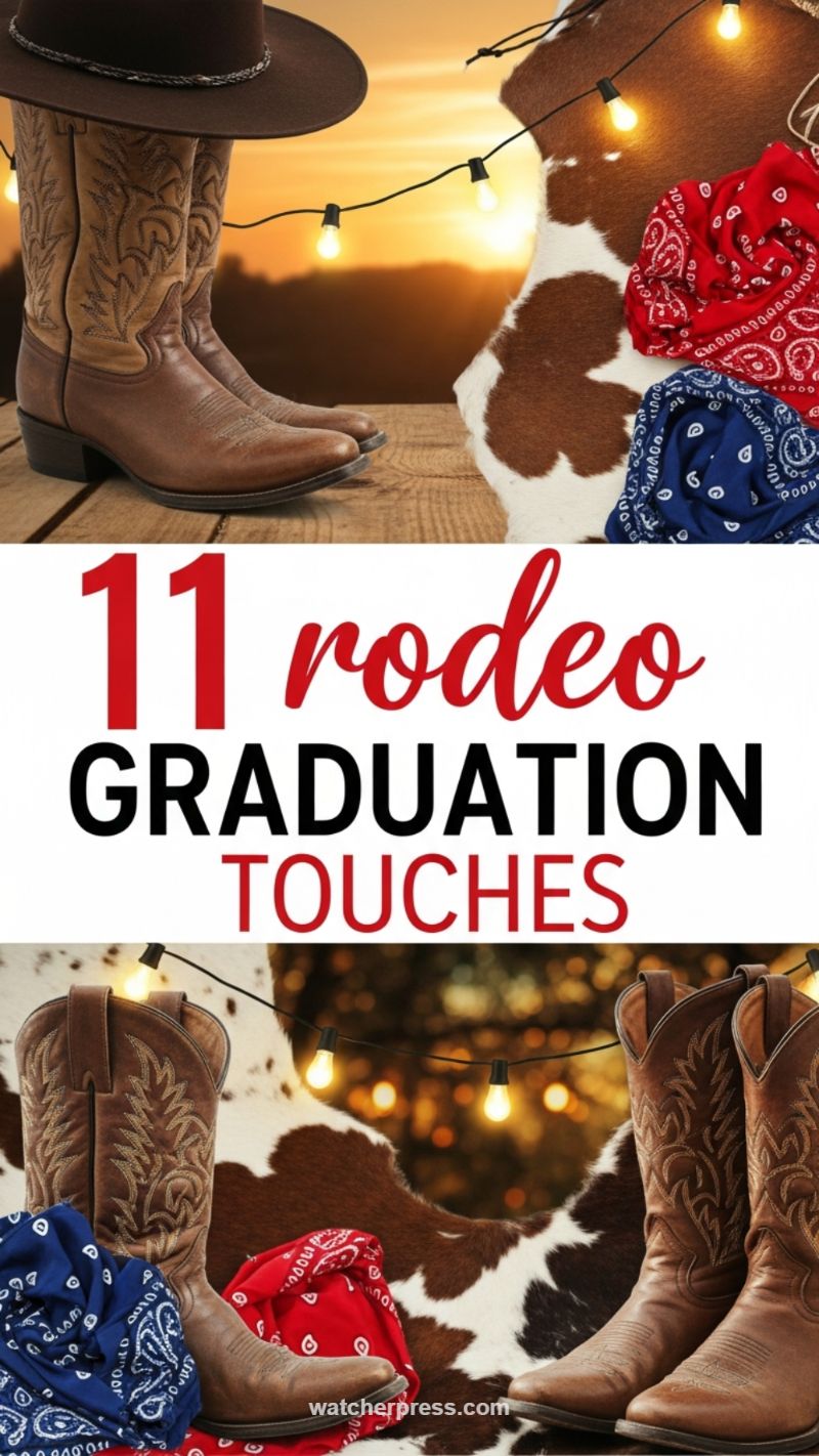 12. Incorporating Western Touches into Graduation Parties