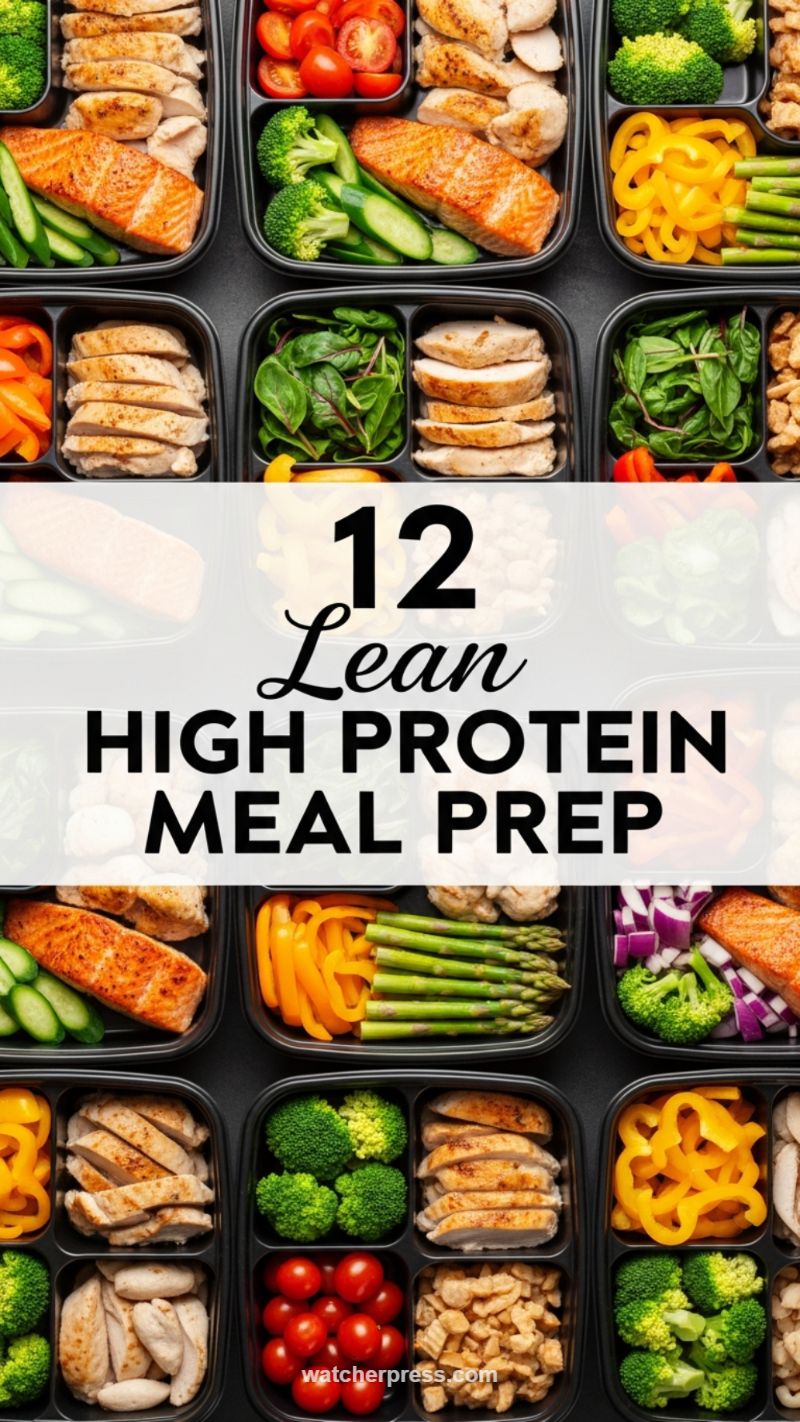 12 Lean High-Protein Meal Prep Containers for the Week