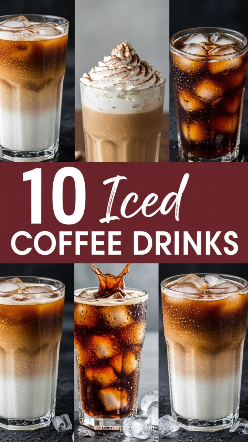 12. Low-Sugar Sip: Iced Coffee Drinks