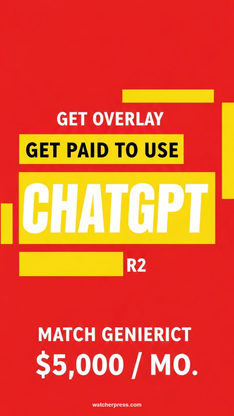 12. Monetizing ChatGPT Usage ($5,000/Month)
