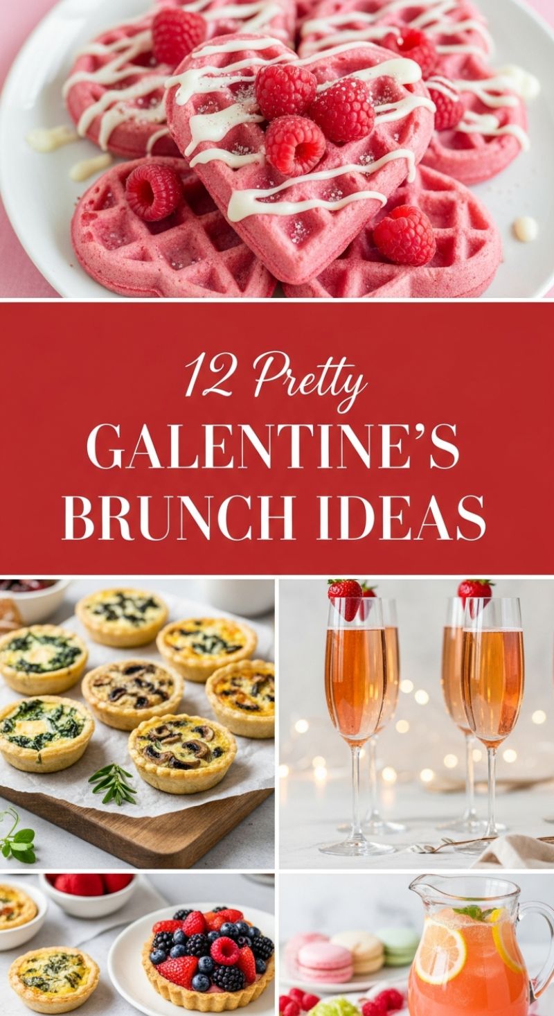 12 Pretty GALENTINE'S BRUNCH IDEAS