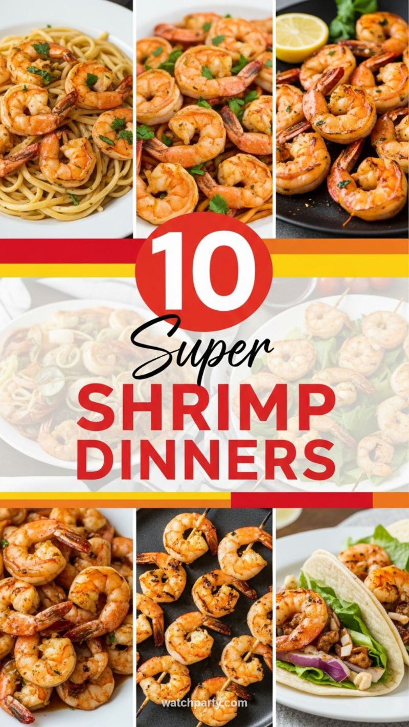 12. Quick Seafood Delight: 10 Super Shrimp Dinners