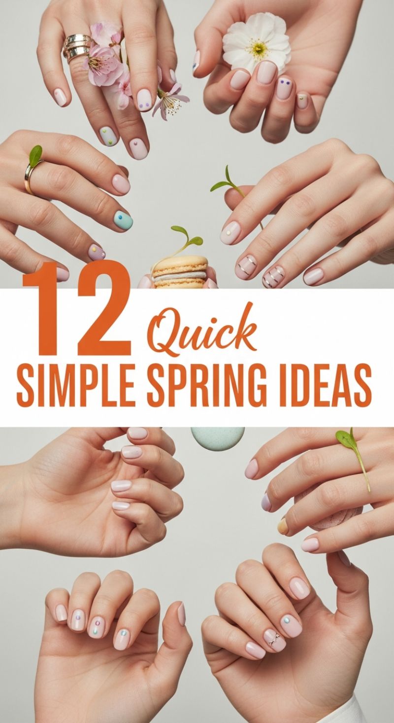 12 Quick Simple Spring Ideas