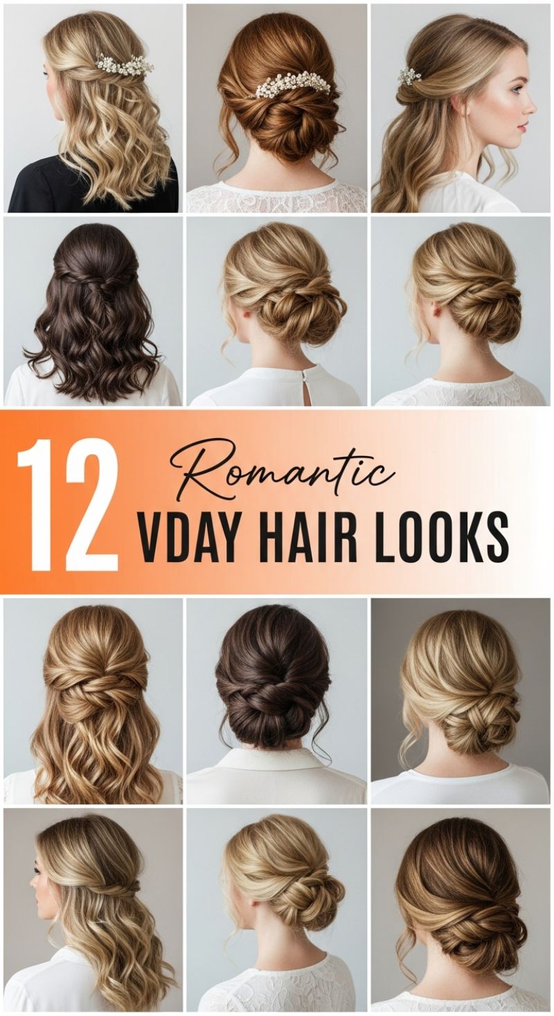 12 Romantic Prom Hair Looks: Waves, Twists, and Low Chignons