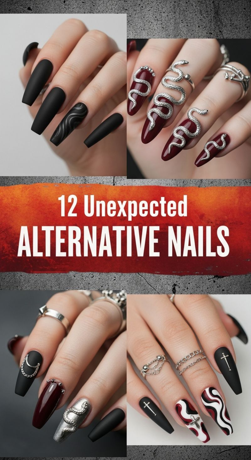 12 Unexpected Alternative Nail Designs: Adapting High-Contrast Concepts for Year-Round Trends