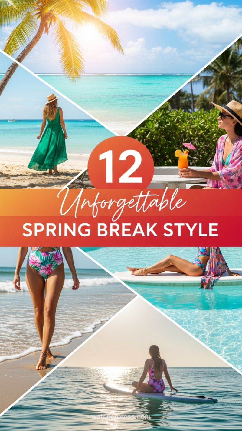 8 Crucial Spring Trends and 6 Hot Summer Styles: The Ultimate Guide to Your Seasonal Wardrobe Upgrade 12 Unforgettable Spring Break Styles and Resort Wear