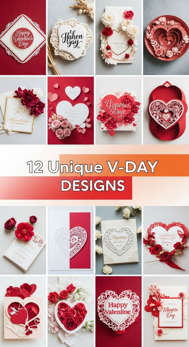 12 Unique V-DAY DESIGNS