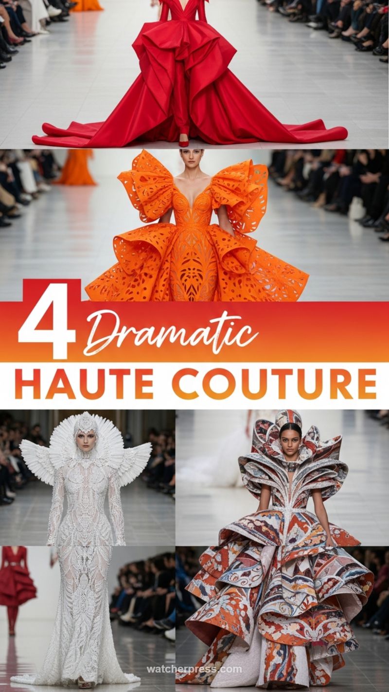 13. 4 Dramatic Haute Couture Statements