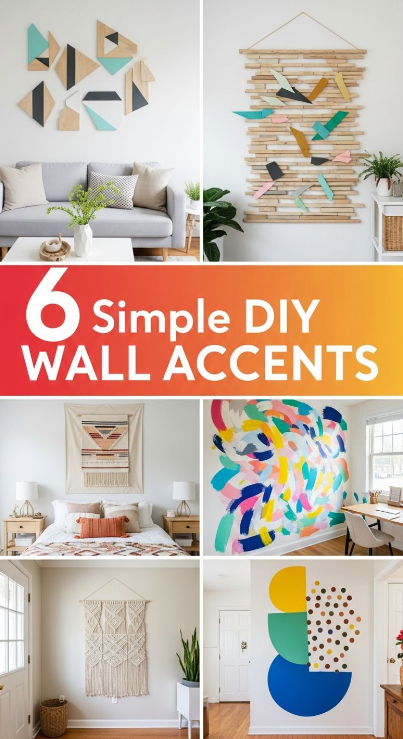 13. Bold Geometrics: DIY Painted Murals