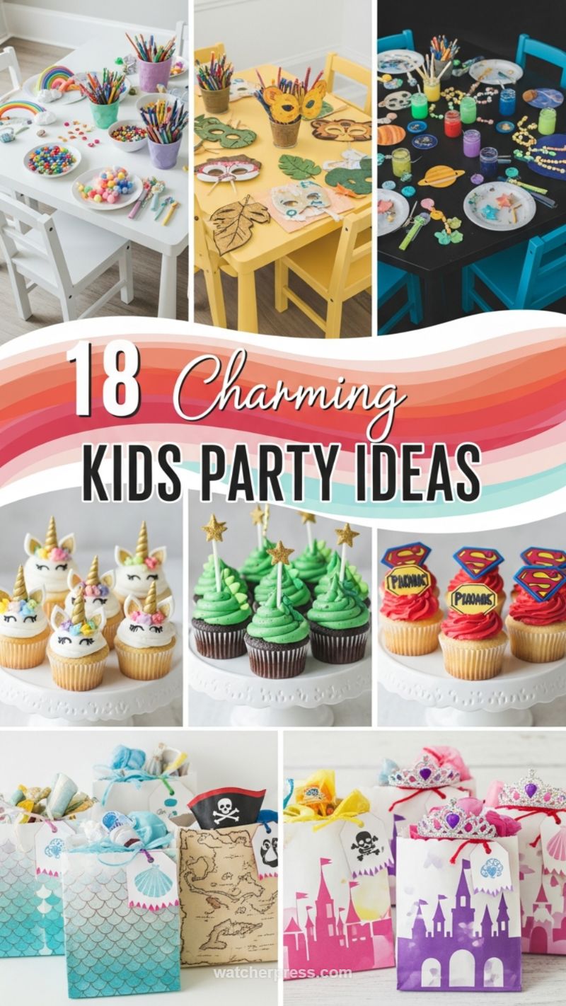 13. Charming Kids Party Themes and Crafts (Image 13)
