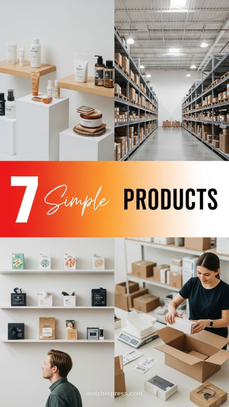 13. Focus on 7 Simple Physical Products to Ship