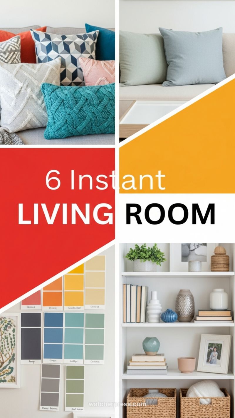 13. Instant Transformation: Focus on Living Room Accents