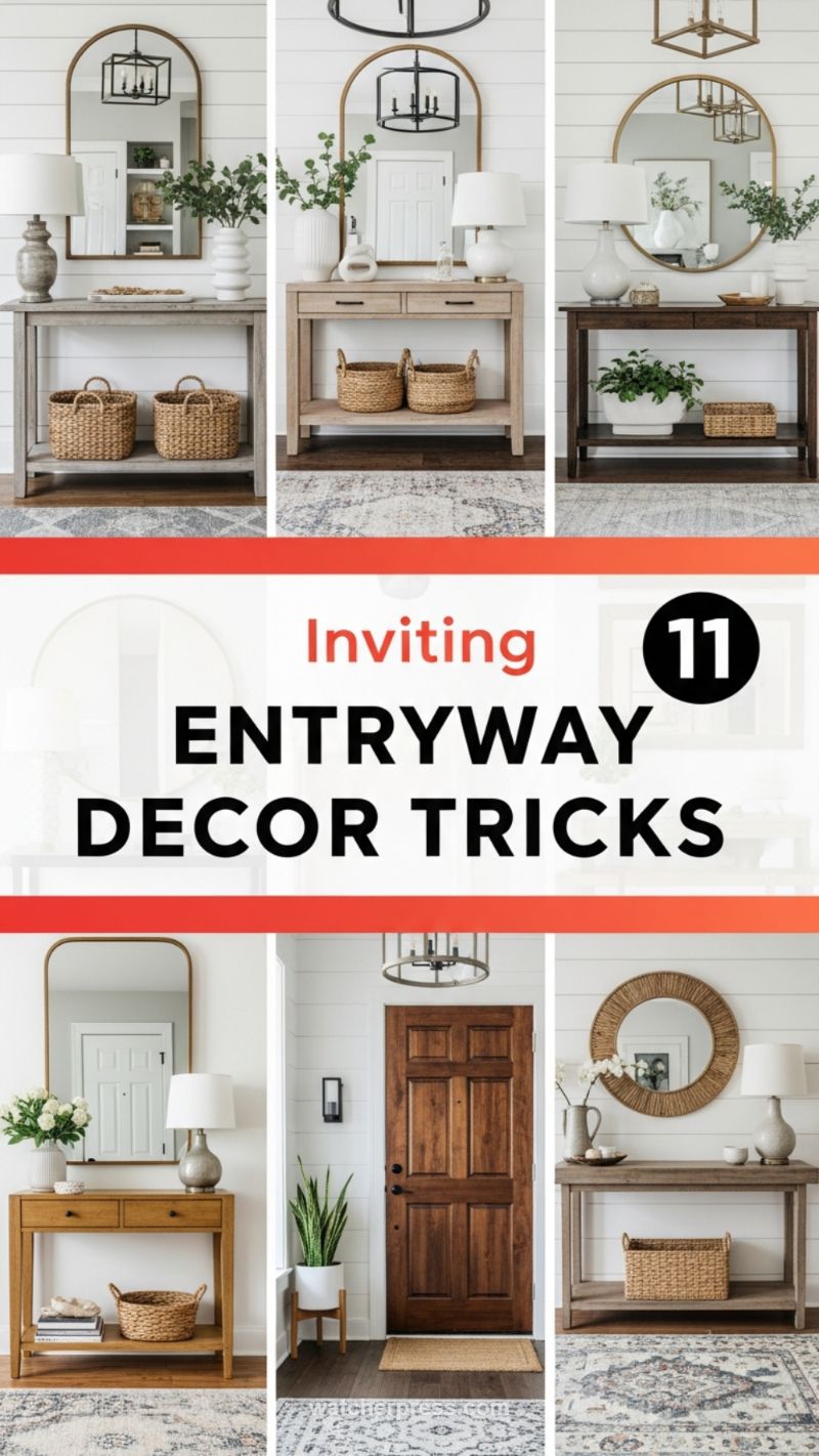 13. Inviting Entryway Decor Tricks