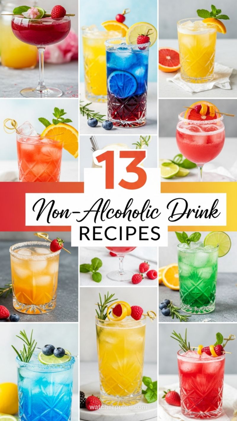 13 Non-Alcoholic Drink Recipes for Every Guest