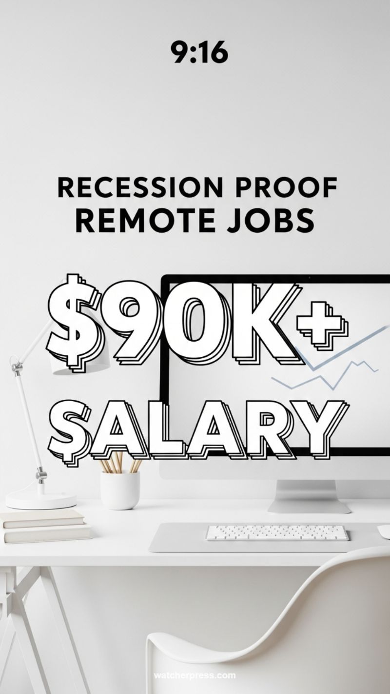 13. Securing Recession-Proof Remote Roles ($90K+ Salary)