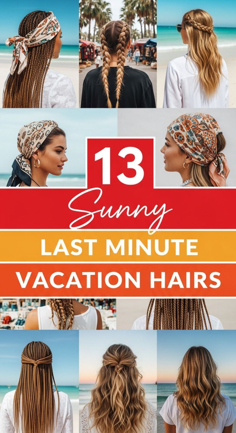 13 Sunny Last-Minute Vacation Hairs