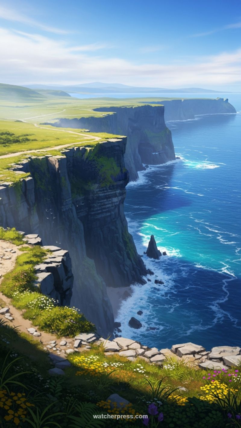 13. The Emerald Majesty: Coastal Cliffs