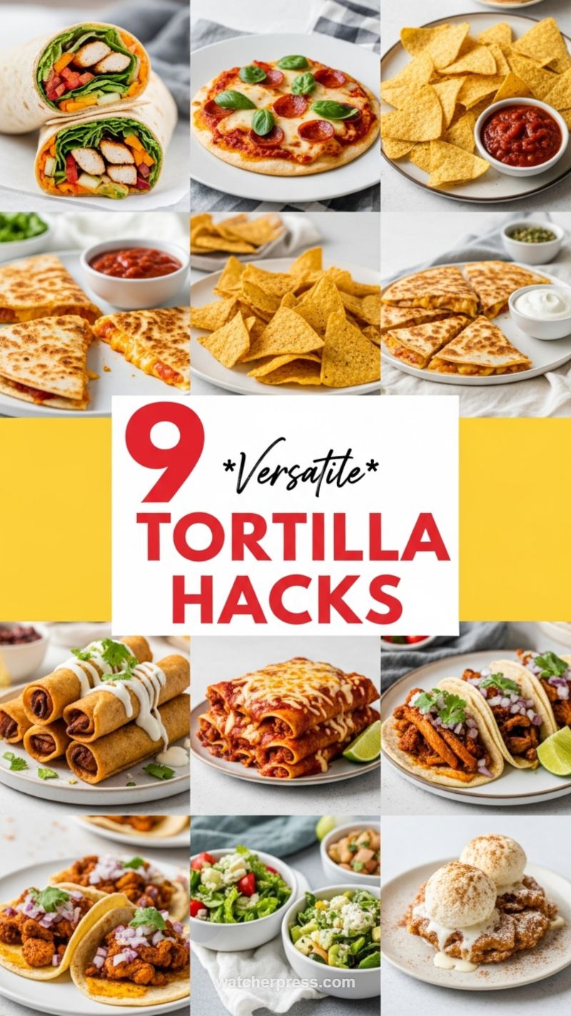 13. Ultimate 10-Minute Mini Tortilla Pizzas