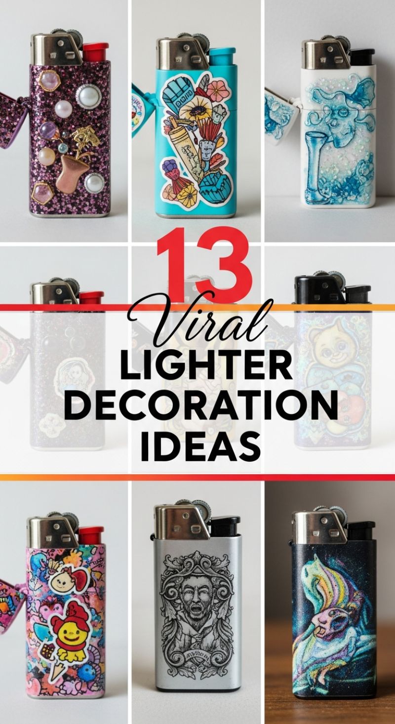 13 Viral Lighter Decoration Ideas