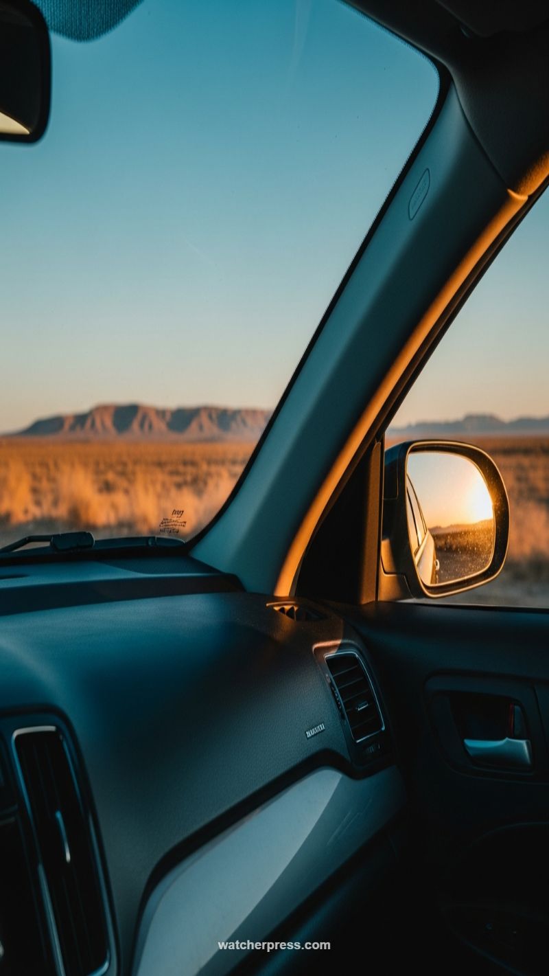 14. Anticipation of the Journey: Desert Sunset View